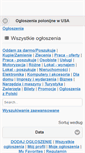 Mobile Screenshot of ogloszenia-us.com