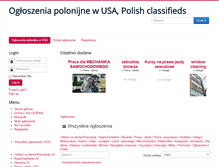 Tablet Screenshot of ogloszenia-us.com
